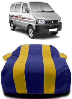 Autoprime Car Cover For Maruti Suzuki Eeco 5 Seater AC (With Mirror Pockets)(Yellow, Blue)