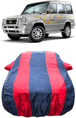Wegather Car Cover For Tata Victa (With Mirror Pockets)(Red)