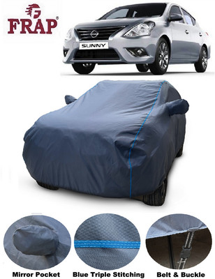 Frap Car Cover For Nissan Sunny (With Mirror Pockets)(Grey)