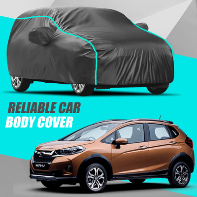 R Rayvin Star Car Cover For Honda WRV (With Mirror Pockets)(Multicolor)