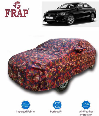 Frap Car Cover For Audi A4 (With Mirror Pockets)(Multicolor)