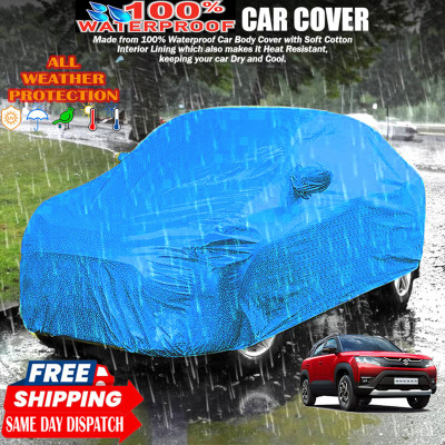 Tamanchi Autocare Car Cover For Maruti Suzuki Vitara Brezza(Blue)