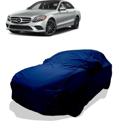 Coxtor Car Cover For Mercedes Benz C-Class 520 DCI (With Mirror Pockets)(Green)