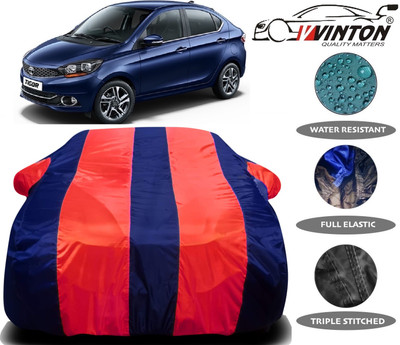 V VINTON Car Cover For Tata Tigor (With Mirror Pockets)(Multicolor)