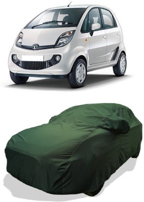 Coxtor Car Cover For Tata Nano XMA (With Mirror Pockets)(Green)