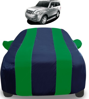 Amanzo Car Cover For Tata Sumo Grande (With Mirror Pockets)(Green)