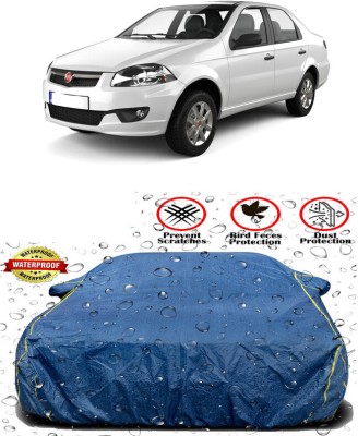 Ascension Car Cover For Fiat Siena (With Mirror Pockets)(Blue)