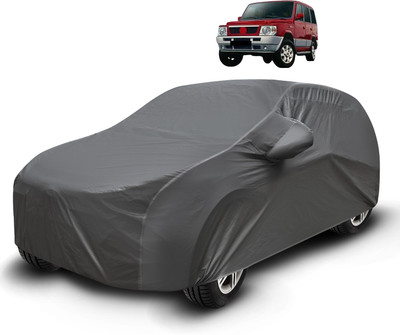 Auto Hub Car Cover For Tata Sumo (With Mirror Pockets)(Grey)