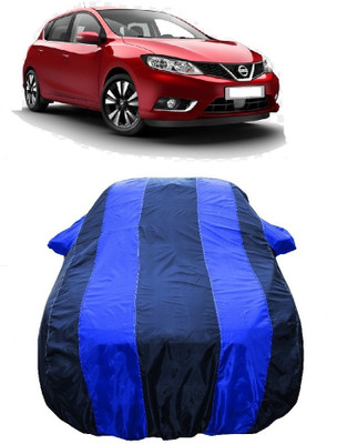 Wegather Car Cover For Nissan Pulsar (With Mirror Pockets)(Blue)