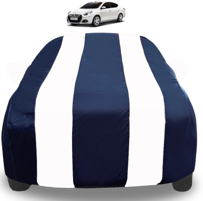 Auto Hub Car Cover For Renault Scala (With Mirror Pockets)(White)