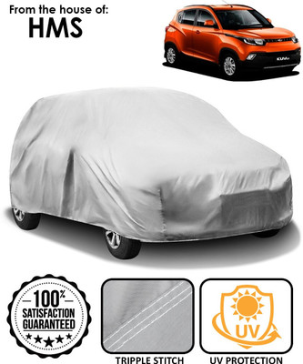 HMS Car Cover For Mahindra KUV100 (Without Mirror Pockets)(Silver)