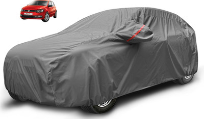Caronix Car Cover For Volkswagen Polo GT (With Mirror Pockets)(Grey)