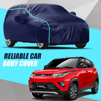 S Shine Max Car Cover For Mahindra KUV100 (With Mirror Pockets)(Multicolor)