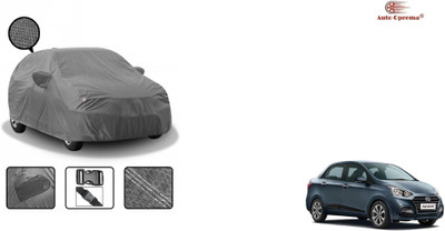 Auto Oprema Car Cover For Hyundai Xcent (With Mirror Pockets)(Grey, For 2016, 2017, 2018, 2019, 2020, 2021, 2022 Models)