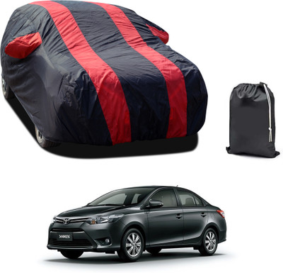PAGORA Car Cover For Toyota Yaris (With Mirror Pockets)(Red, For 2019, 2020, 2021, 2022, 2023 Models)