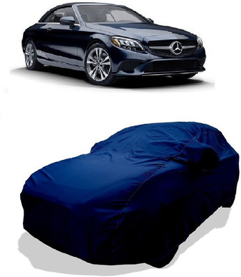 Coxtor Car Cover For Mercedes Benz C-Class C300 Cabriolet Petrol (With Mirror Pockets)(Green)