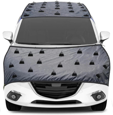 FABTEC Car Cover For Universal For Car(Grey)