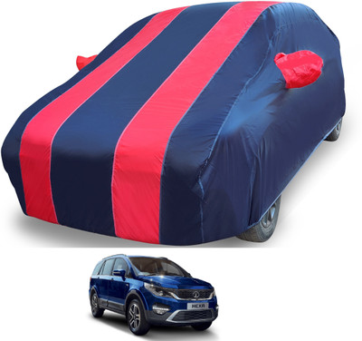 MOCKHE Car Cover For Tata Hexa (With Mirror Pockets)(Red)