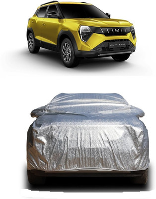 Coxtor Car Cover For Mahindra XUV300 W6 Petrol (With Mirror Pockets)(Silver, For 2024 Models)