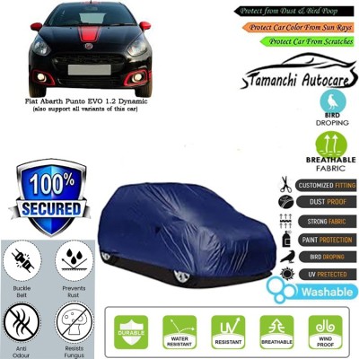 Tamanchi Autocare Car Cover For Fiat Abarth Punto EVO 1.2 Dynamic(Blue)