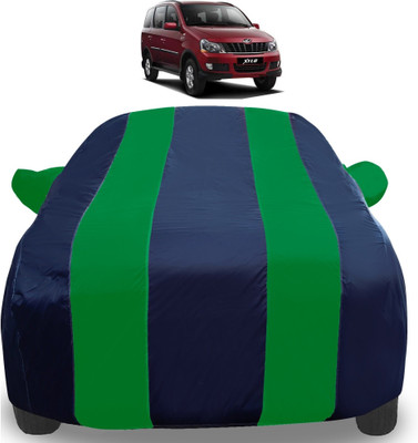 Auto Hub Car Cover For Mahindra Xylo (With Mirror Pockets)(Green)