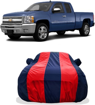 Tricway Car Cover For Chevrolet Silverado 4.8L (With Mirror Pockets)(Red)