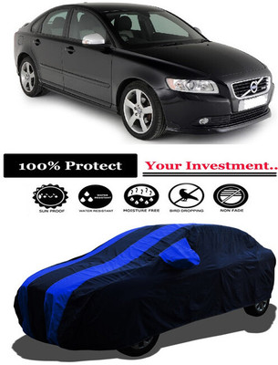 Amexride Car Cover For Volvo S40 D2 1.6D R Design (With Mirror Pockets)(Multicolor)