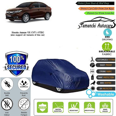 Tamanchi Autocare Car Cover For Honda Amaze VX CVT i-VTEC(Blue)
