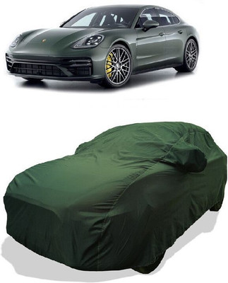 QLAX Car Cover For Maruti Panamera Turbo (With Mirror Pockets)(Green)