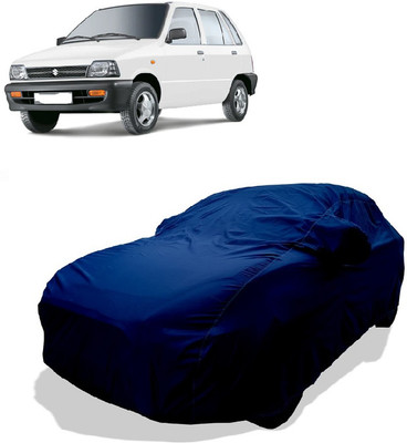 Coxtor Car Cover For Maruti 800 DUO AC LPG (With Mirror Pockets)(Green)