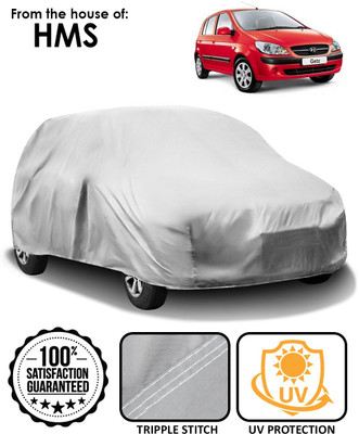 HMS Car Cover For Hyundai Getz (Without Mirror Pockets)(Silver)