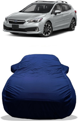 Wegather Car Cover For Subaru Impreza (With Mirror Pockets)(Blue)