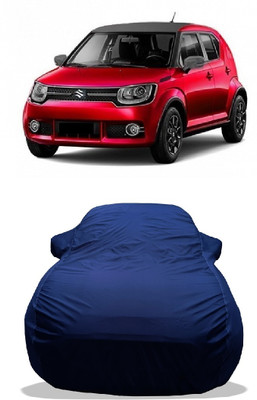 Wegather Car Cover For Maruti Suzuki Ignis 1.3 AMT Delta (With Mirror Pockets)(Blue)