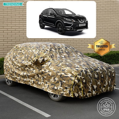 CODOKI Car Cover For Nissan Qashqai (With Mirror Pockets)(Yellow, Multicolor)