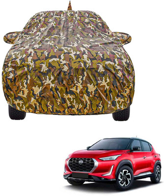 COSMOGEAR Car Cover For Nissan Magnite (With Mirror Pockets)(Brown, For 2020, 2021, 2022, 2023, 2024, 2025 Models)