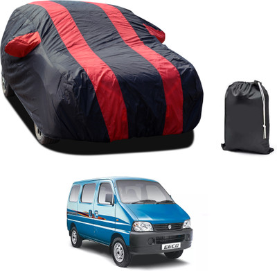 PAGORA Car Cover For Maruti Suzuki Eeco (With Mirror Pockets)(Red, For 2019, 2020, 2021, 2022, 2023 Models)
