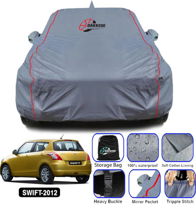GARREGE Car Cover For Maruti Suzuki Swift (With Mirror Pockets)(Grey, For 2021, 2022, 2023, 2023, 2024 Models)