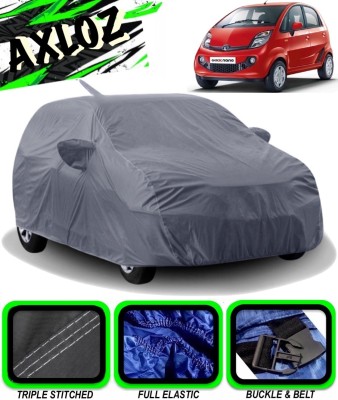 AXLOZ Car Cover For Tata Indica V2 (With Mirror Pockets)(Grey)