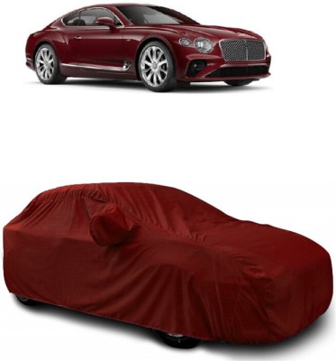 DIGGU Car Cover For Bentley Continental GT V8 S Petrol (With Mirror Pockets)(Maroon)