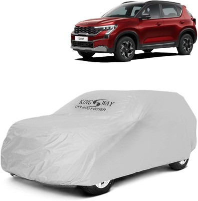 Kingsway Car Cover For Kia Sonet (Without Mirror Pockets)(Silver, For 2024 Models)
