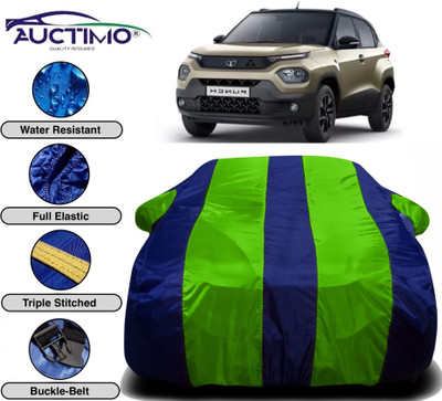 AUCTIMO Car Cover For Tata Punch (With Mirror Pockets)(Multicolor)