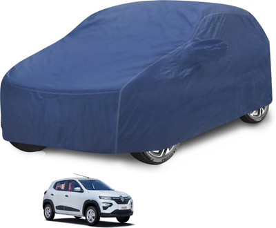 Caronix Car Cover For Renault Kwid (With Mirror Pockets)(Blue)