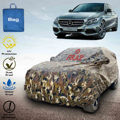 Frap Car Cover For Mercedes Benz C250 (With Mirror Pockets)(Multicolor)
