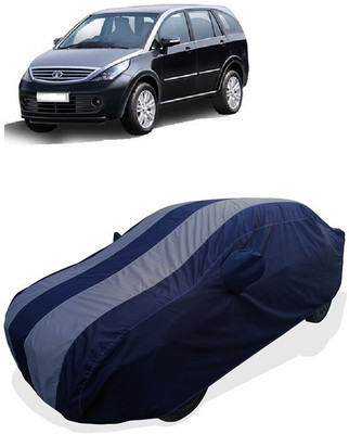 Coxtor Car Cover For Tata Aria (With Mirror Pockets)(Grey)