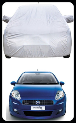 QLAX Car Cover For Maruti Punto (With Mirror Pockets)(Silver, For 2015, 2016, 2017, 2018 Models)