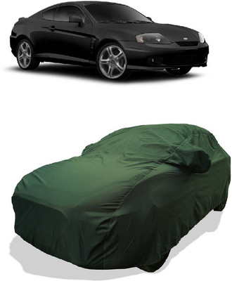 Coxtor Car Cover For Hyundai Tiburon GT LTD (With Mirror Pockets)(Green)