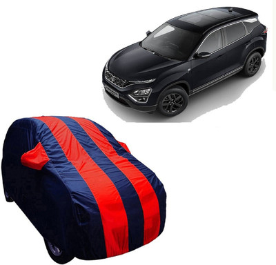 ABS AUTO TREND Car Cover For Tata Harrier Dark Edition (With Mirror Pockets)(Blue, Red)