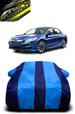 FRONCH Car Cover For Honda Accord Sedan 2.4 i-VTEC 5MT (190 HP) (With Mirror Pockets)(Blue)