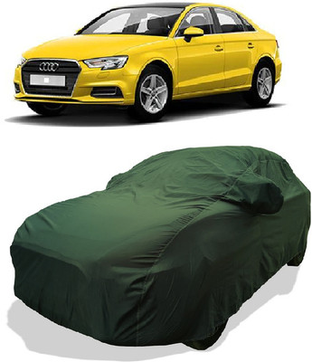 Coxtor Car Cover For Audi A3 35 TDI Premium (With Mirror Pockets)(Gold)