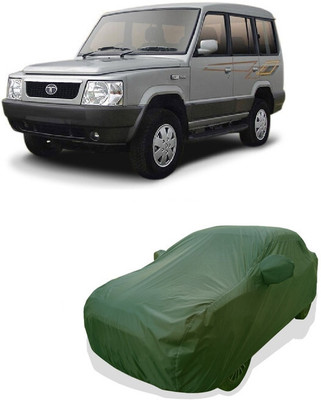 Tricway Car Cover For Tata Sumo Victa (With Mirror Pockets)(Green)